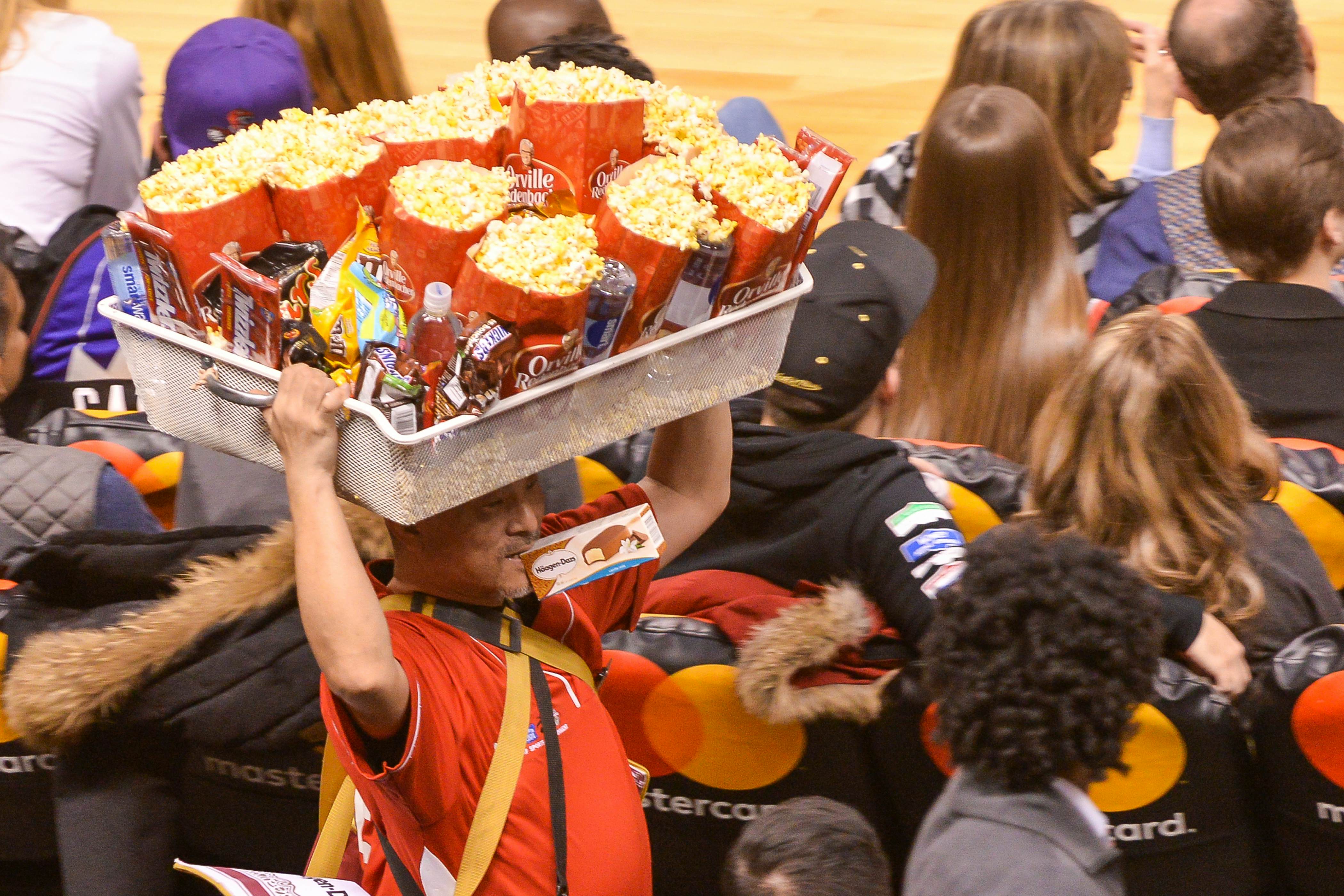 Get paid to be a food tester for the NBA Lonely